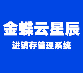 金蝶云·星辰 进销存管理系统